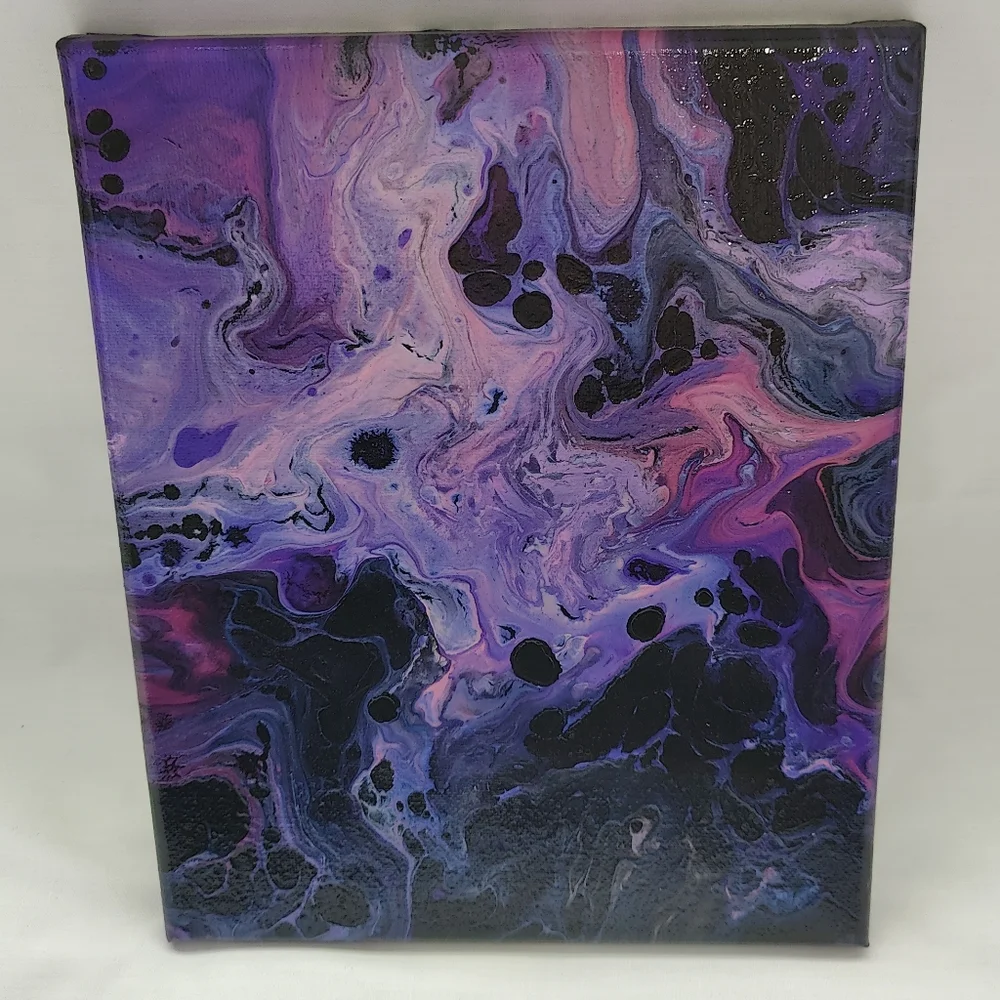 Original Acrylic Art  - 8 x 10 Inch Canvas - Picture 4 of 11